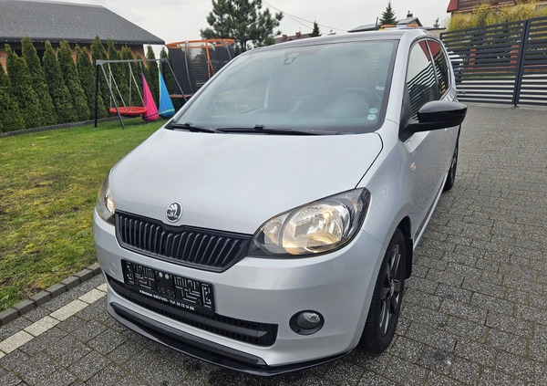 Skoda Citigo cena 19999 przebieg: 92400, rok produkcji 2015 z Żmigród małe 562